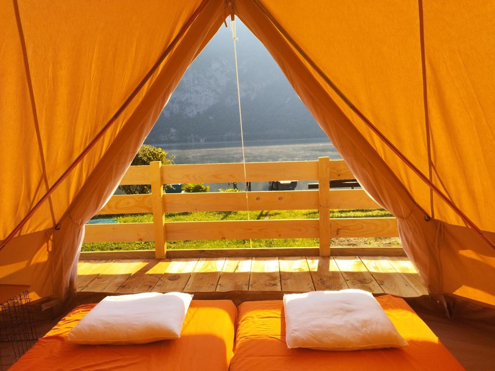 Camping Le Hameau Des Pecheurs Novalaise Exterior foto