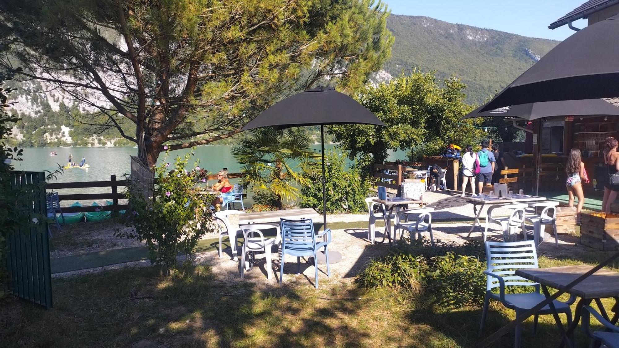 Camping Le Hameau Des Pecheurs Novalaise Exterior foto